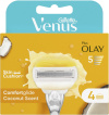 Змінні картриджі для гоління жіночі Venus ComfortGlide Olay з кокосом, 4 шт фото 1