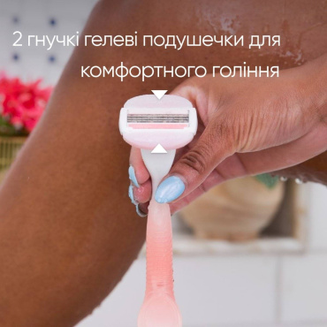 Станок для бритья женский Venus Comfortglide Spa Breeze с 4 сменными картриджами фото 2