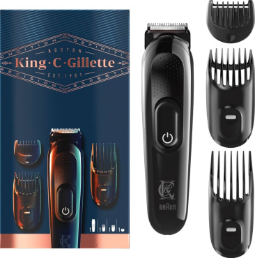 Електричний тример для бороди King C. Gillette