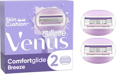 Змінні картриджі для гоління жіночі Venus Comfortglide Breeze, 2 шт