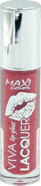 Помада для губ рідка глянцева Maxi Color Viva Lacquer Lip Gloss, 4,5 мл