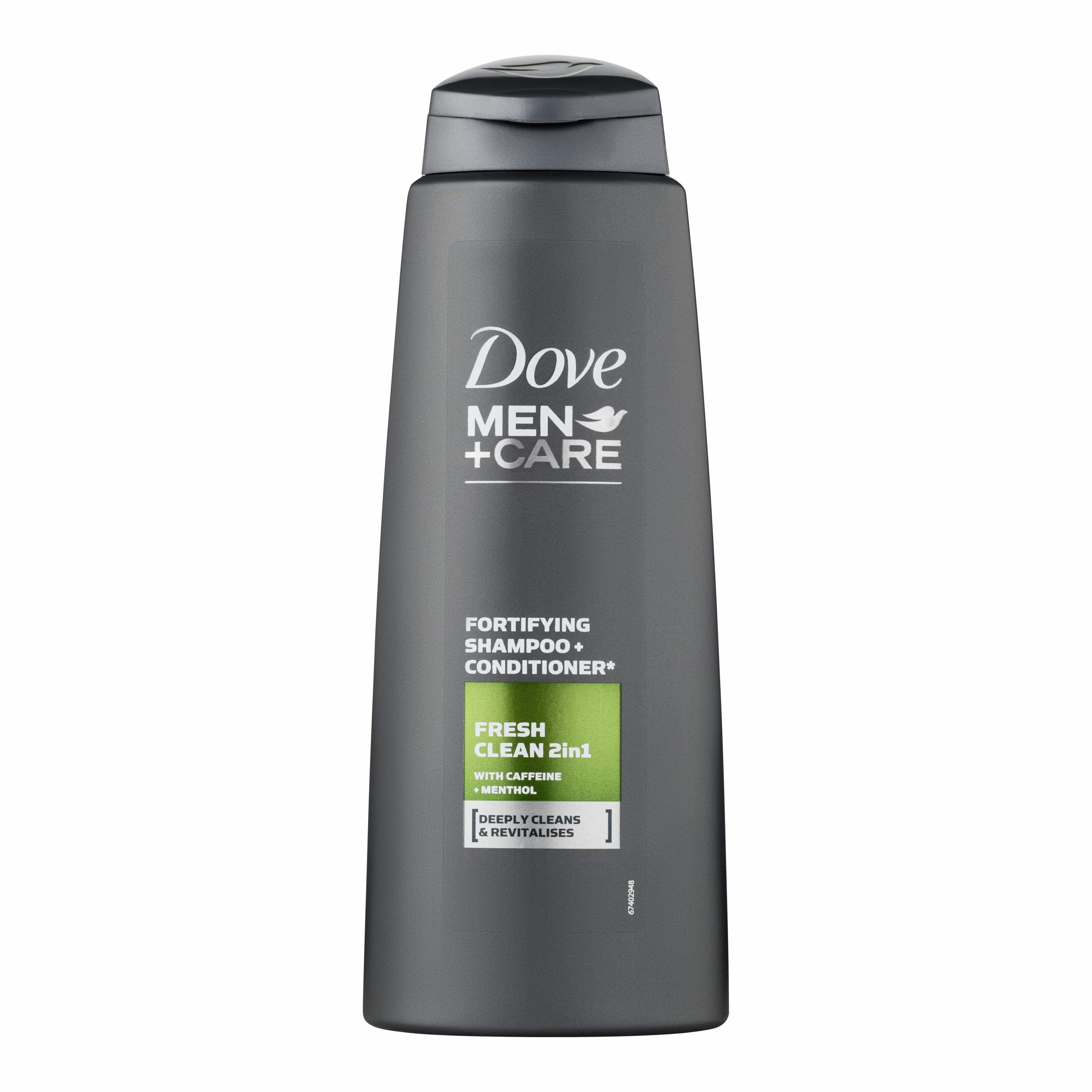 Шампунь для волосся Dove Fresh Clean Men+Care Свіжість Ментола, 400 мл