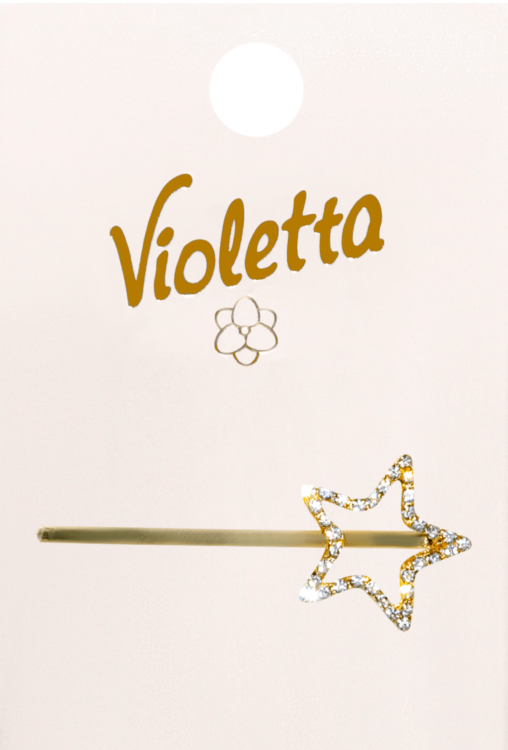 Violetta col. невидимка д/волосся з прикр. арт. CH-SPR-21-70, 1шт