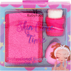 Набор подарочный Ruby Face (повязка+щетка+спонж д/лицо), 1шт