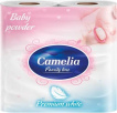 Туалетная бумага Camelia Baby Powder 3 слоя, 4 рулона
