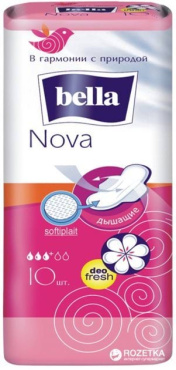 Прокладки гігієнічні Bella Nova Deo fresh, 10 шт