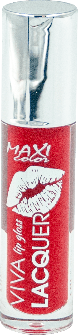 Помада для губ жидкая глянцевая Maxi Color Viva Lacquer Lip Gloss, 4.5 мл