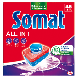 Таблетки для посудомийн. машин Somat All in One, 46 шт