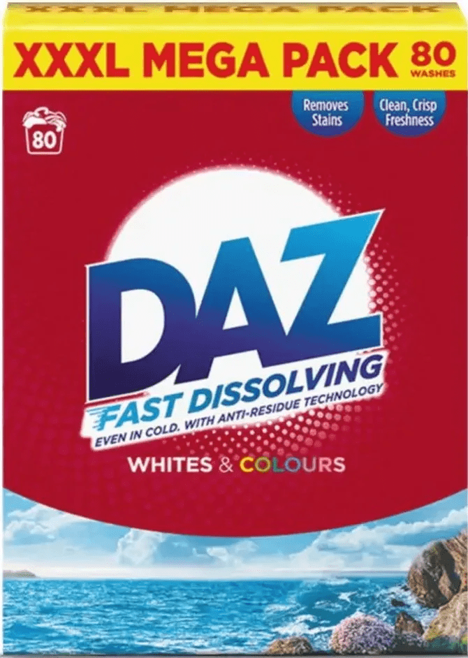 Порошок для стирки универсальный DAZ Whites & Colors 4 кг