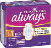 Гігієнічні прокладки Always Platinum Normal (Розмір 1) 8 шт фото 1