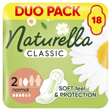 Гігієнічні прокладки Naturella Classic Normal Розмір 2 18 шт