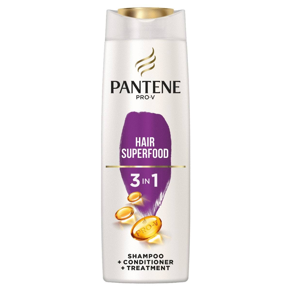 Шампунь для волосся Pantene Pro-V 3 в 1 Об'ємне та міцне 360 мл