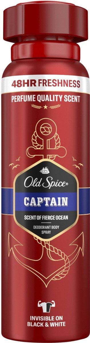 Аерозольний дезодорант Old Spice Captain 150 мл