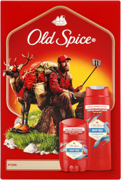 Набір Old Spice Deep Sea Дезодорант-стік 50 мл + Гель для душу 250 мл