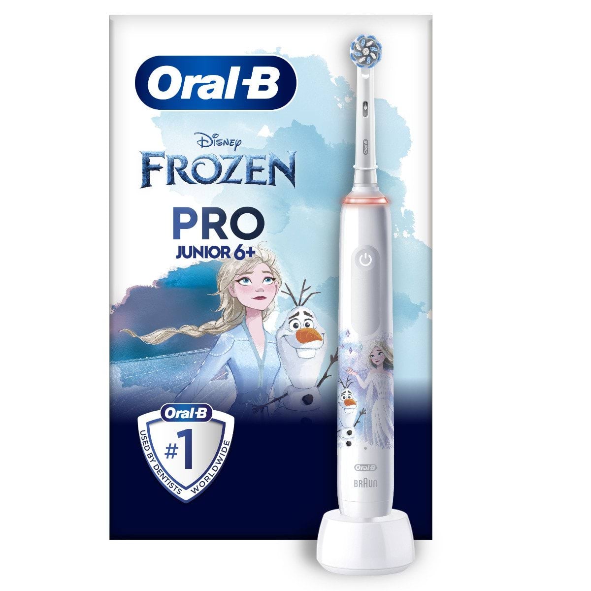 Электрическая зубная щетка Oral-B Pro Junior «Ледяное сердце»
