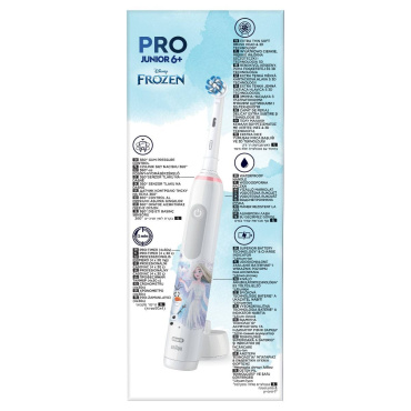 Електрична зубна щітка Oral-B Pro Junior «Крижане серце» фото 2