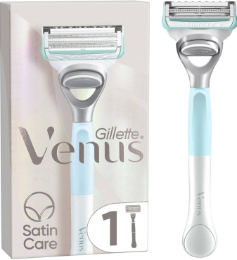 Станок для бритья женский Venus Satin Care с 1 сменным картриджем