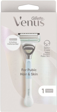 Змінні картриджі для гоління жіночі Gillette Venus Satin Care, 3 шт фото 1