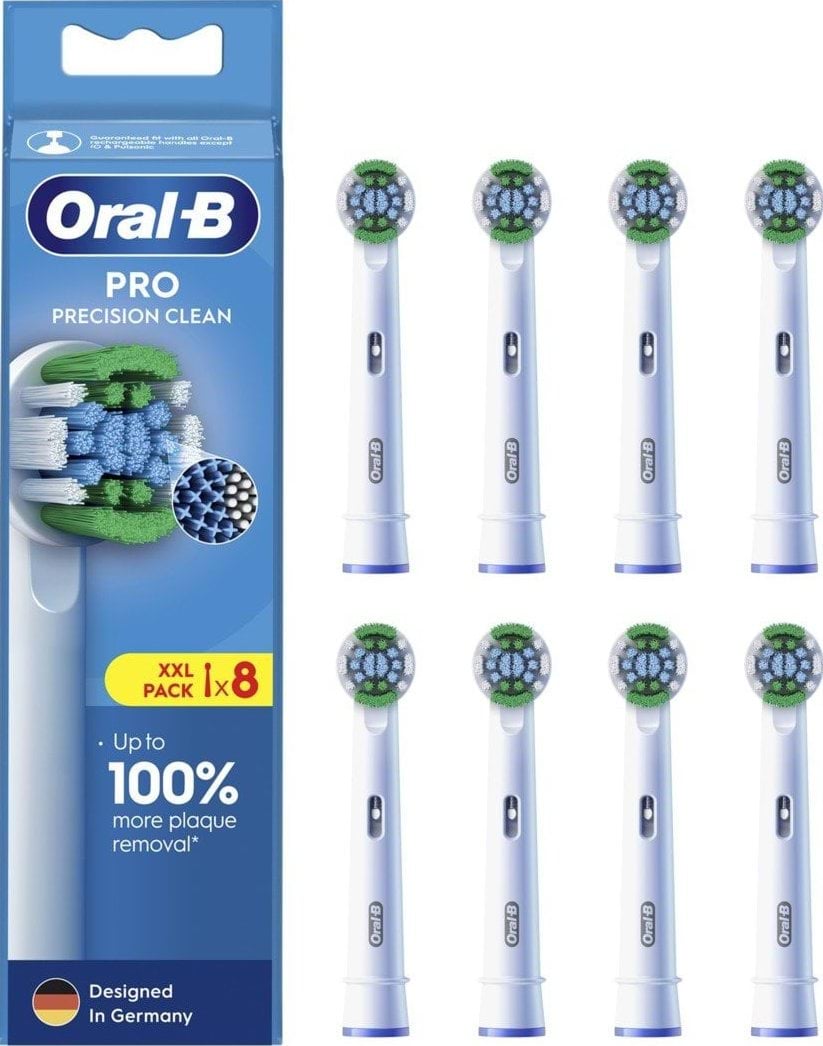 Насадки для електричної зубної щітки Oral-B Pro Precision Clean 8 шт.