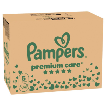Подгузники Pampers Premium Care Размер 5 (11-16 кг), 148 шт. фото 1