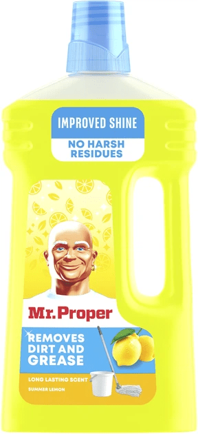 Універсальний засіб MR PROPER Лимон для миття підлоги та стін 1 л