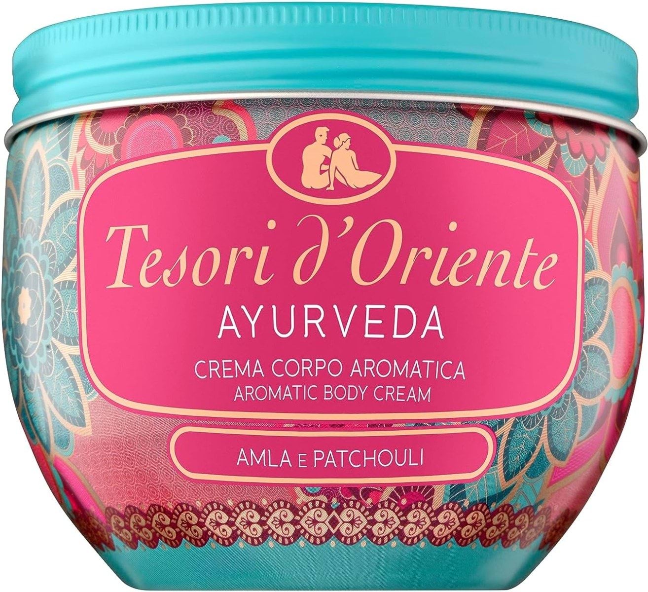 Крем для тіла Tesori d'Oriente з оліями амли та пачулі Ayurveda, 300 мл