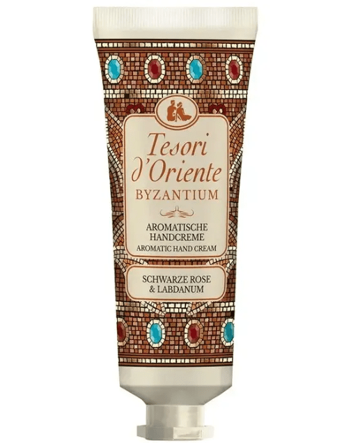 Крем для рук Tesori d'Oriente парфюмированный с черной розой и лабданумом Byzantium, 75 мл