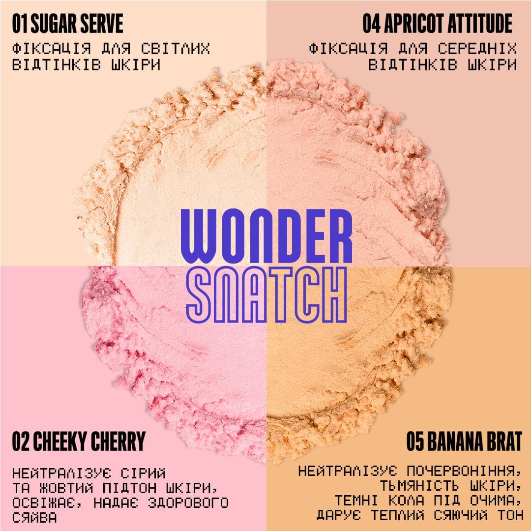 Пудра NYX Professional Makeup Wonder Snatch Lifting Setting Powder рассыпчатая оттенок 02 Cheeky Cherry 6 г фото 3