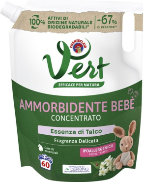 Кондиціонер для дитячого одягу ChanteClair Vert  60 циклів прання запаска 1.2 л