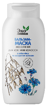 Еколінія бальзам-маска для всіх типів волосся, 400мл