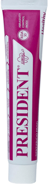 Зубна паста profi PRESIDENT 75 мл фото 1