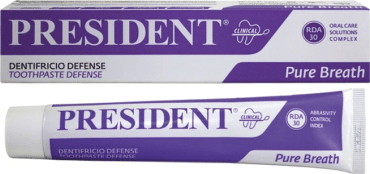 Зубна паста PRESIDENT PRESIDENT defense 75 мл