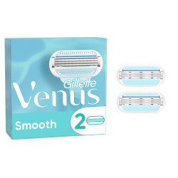 Сменные картриджи для бритья (Лезвия) женские Venus Smooth 2 шт.