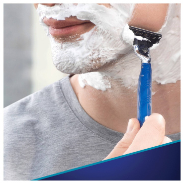 Станок для бритья мужской (Бритва) Gillette Mach3 Start + 3 сменных картриджа фото 7