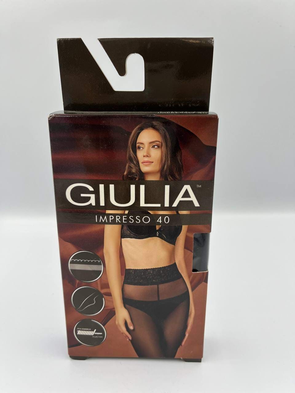 Giulia колготки жіночі IMPRESSO 40 daino 3, mini