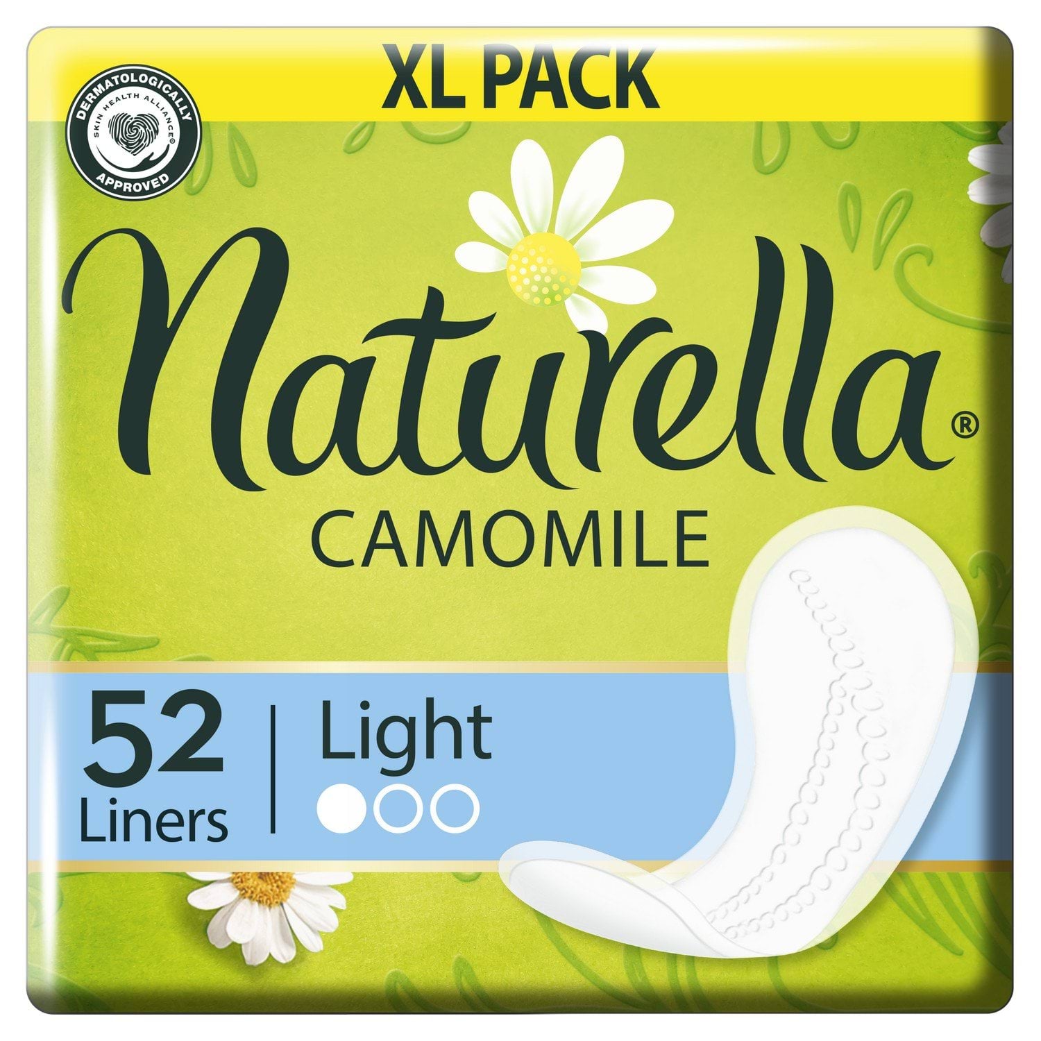 Ежедневные прокладки Naturella Camomile Light 52 шт