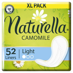 Ежедневные прокладки Naturella Camomile Light 52 шт