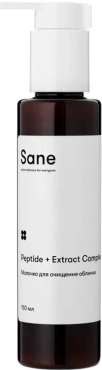 Молочко Sane Peptide + Extract Complex для очищення обличчя 150 мл