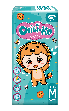 Chibi-Ko підгузки дитячі M, 5-9 кг, 56 шт
