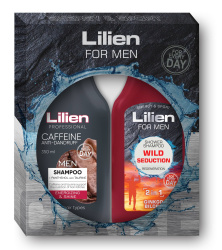 Lilien набор Wild Seduction (шампунь для волос 350 мл; гель для душа 350 мл), 1 шт.