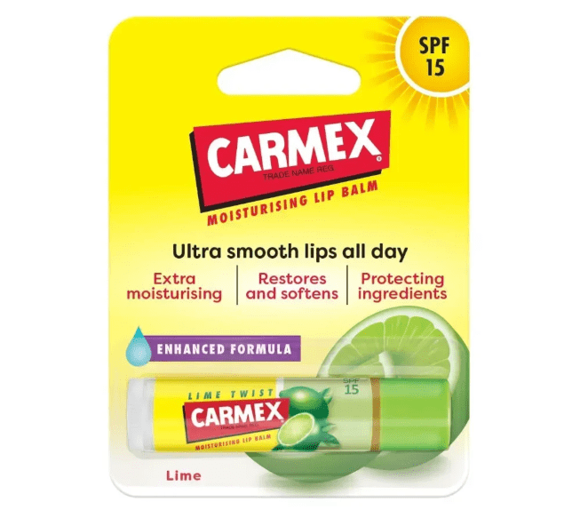 Бальзам для губ Carmex Лайм із SPF15, 4,25 г