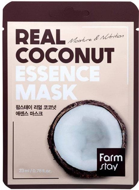 Маска для обличчя FarmStay Real Coconut Essence Mask тканинна 23 мл — фото 1