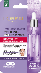 L`Oreal Revitalift маска-сыворотка тканевая для лицо вокруг глаз с гиалурой. кислот. и кофеин. 11г