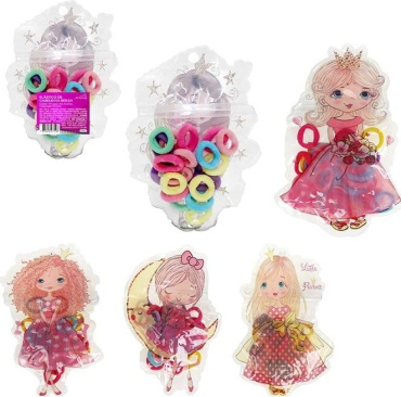 Набор резинок для волос детские Violetta (CH-SPR-25-50) 28 шт