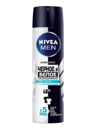 Дезодорант Nivea Men 150 мл Невидимый Fresh спрей-антиперспирант антибактериальный эффект