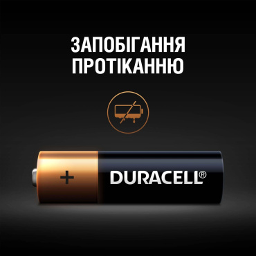 Щелочные батарейки DURACELL Basic AA, в упаковке 2 шт. фото 5