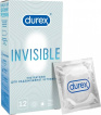 Презервативи латексні з силіконовою змазкою DUREX® Іnvisible (ультратонкі), 12 шт. фото 1