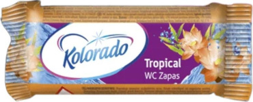 Сменный блок для туалета Kolorado WC Fresh Тропики 40 г