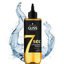 Экспресс-маска GLISS Oil Nutritive 7 секунд для тусклых волос 200 мл