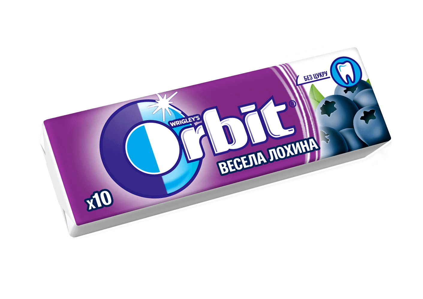 Жевательная резинка Wrigley*s Orbit Веселая голубика, 14 г - купить по ...